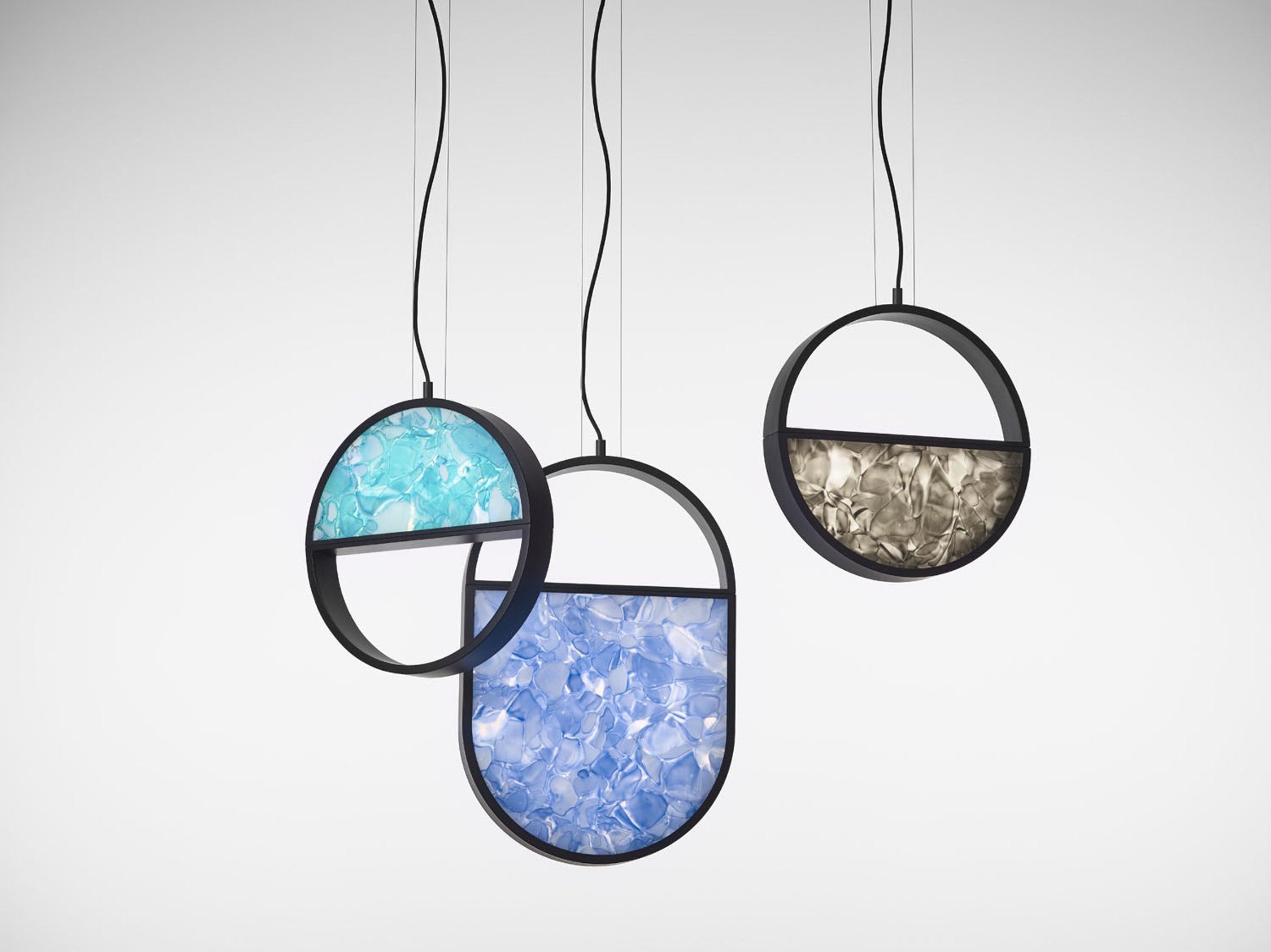 GEOMETRIC OVAL 2/3 BOTTOM - Pendant Light