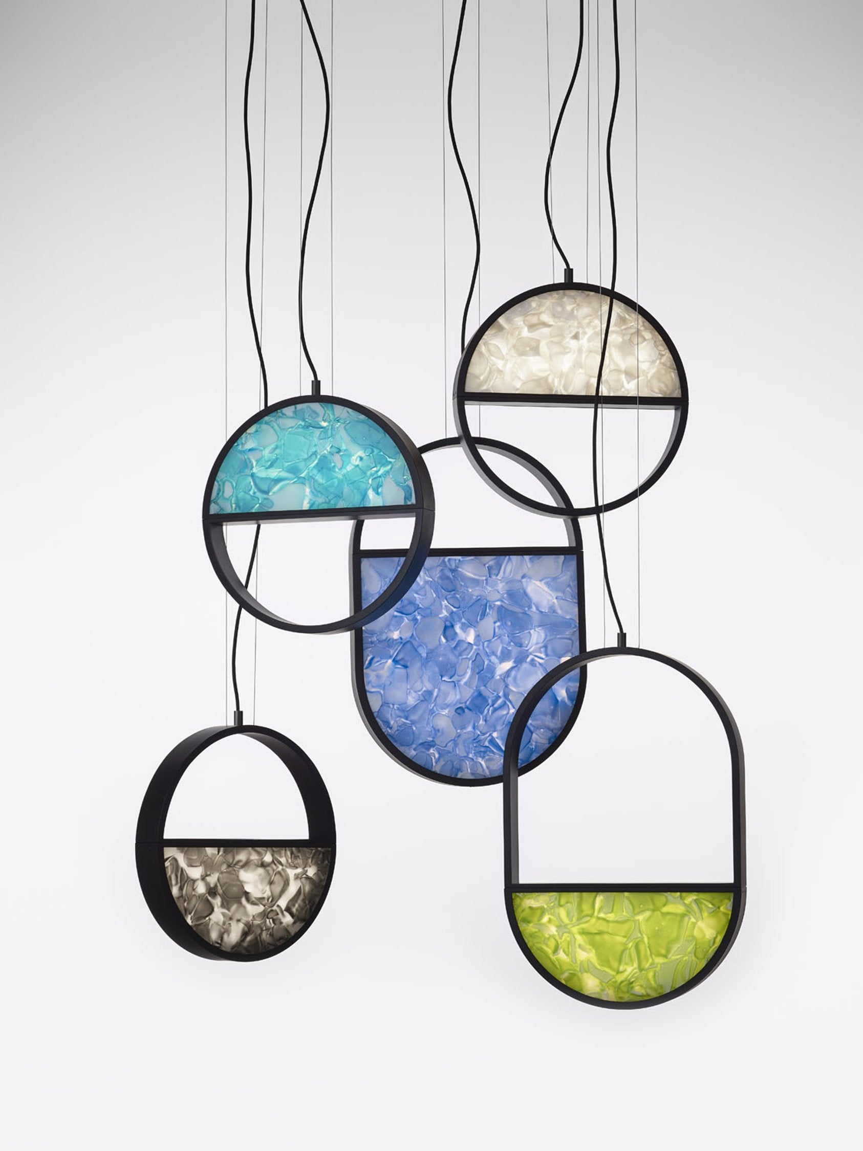 GEOMETRIC OVAL 2/3 BOTTOM - Pendant Light