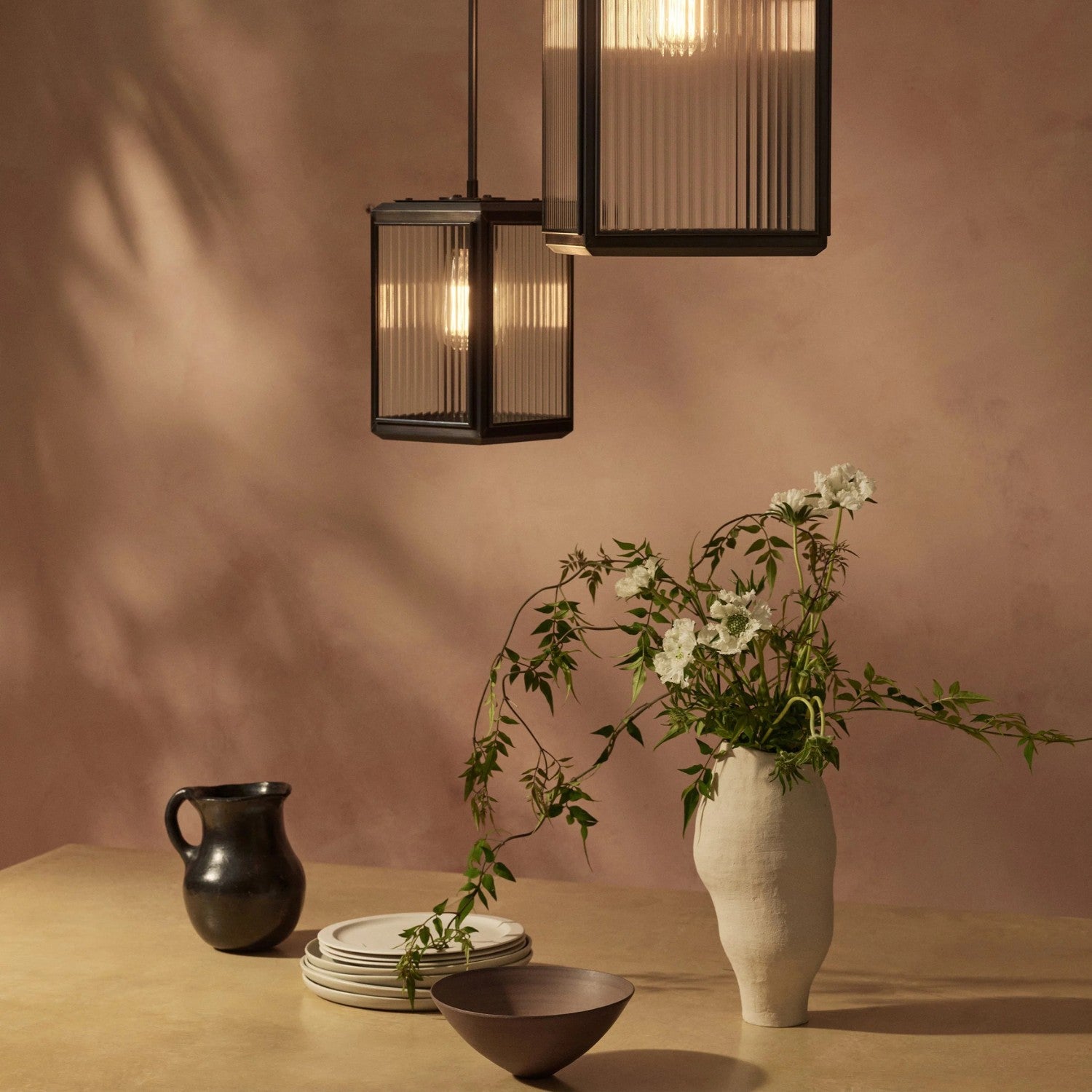 LILAC SHORT LANTERN - Pendant Light