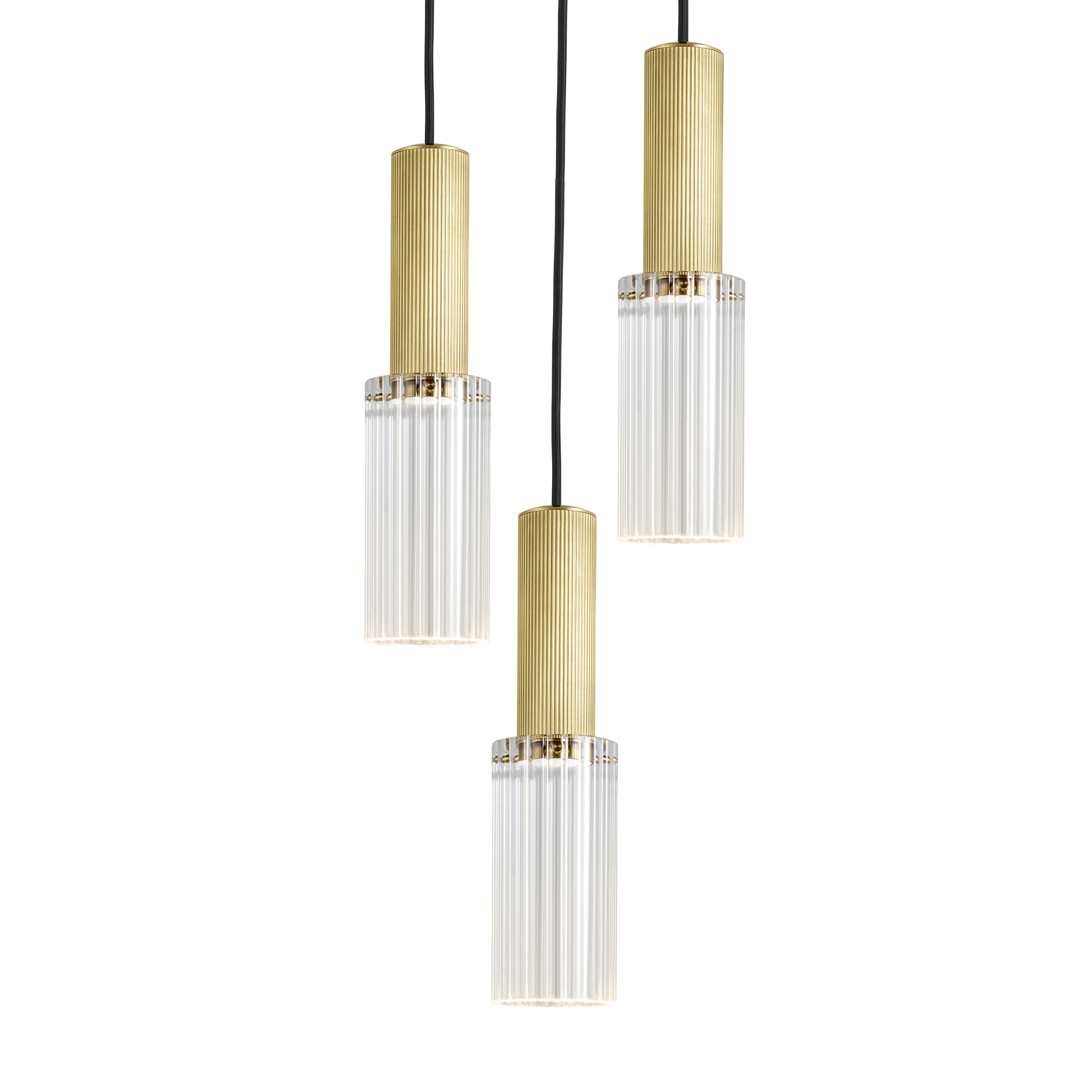 FLUME 80 3 DROP GROUPING - Pendant Light