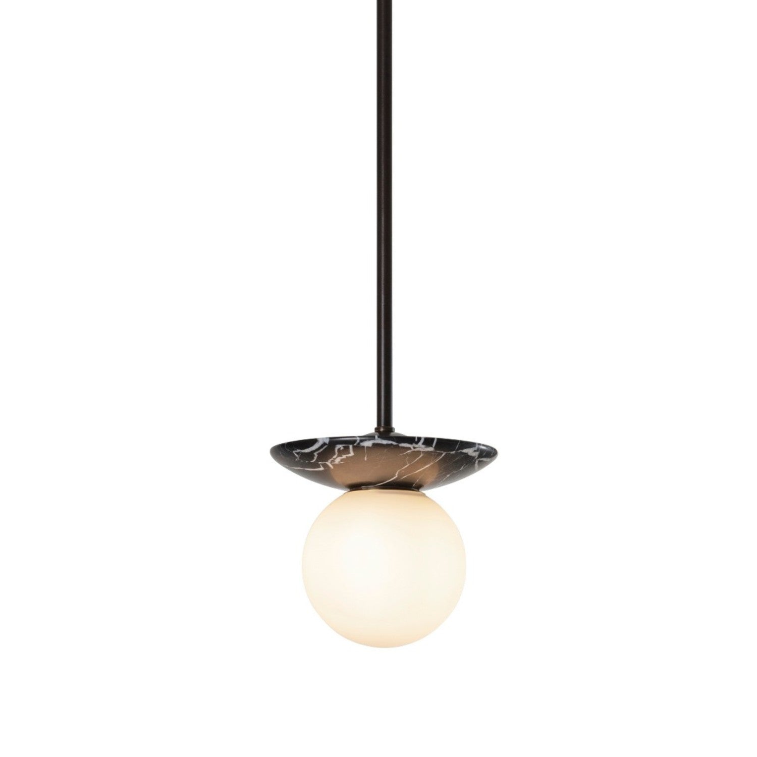 ORBIT STONE DROP ROD - Pendant Light
