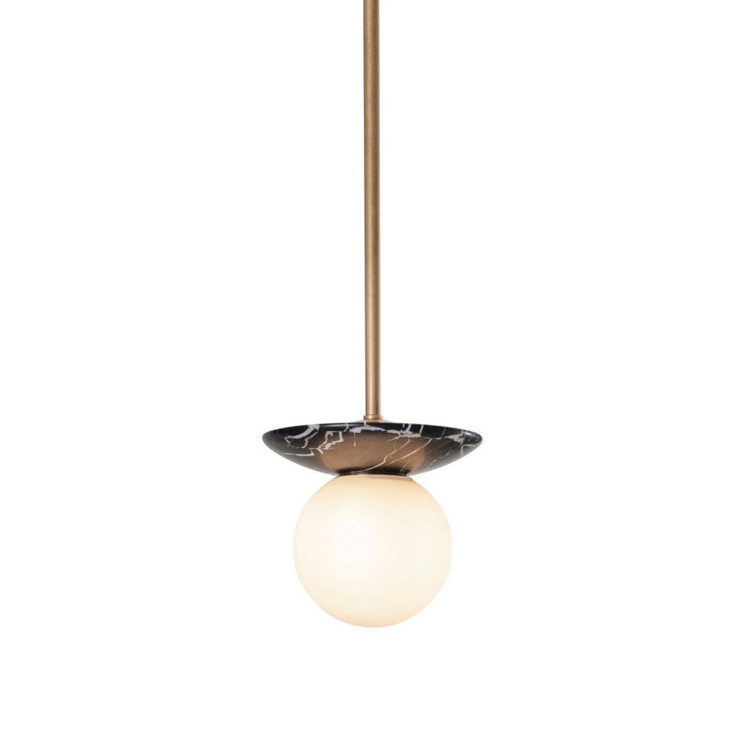 ORBIT STONE DROP ROD - Pendant Light