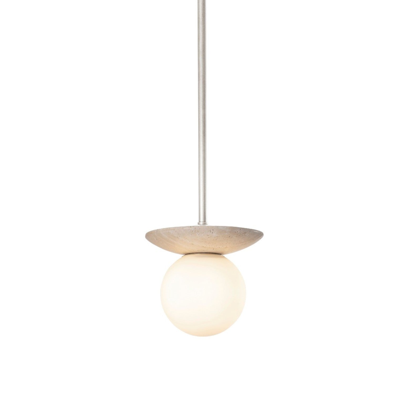ORBIT STONE DROP ROD - Pendant Light