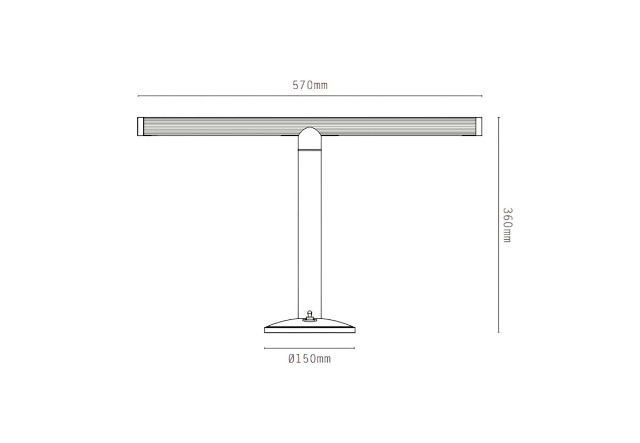 TALBOT BANKERS - Table Light