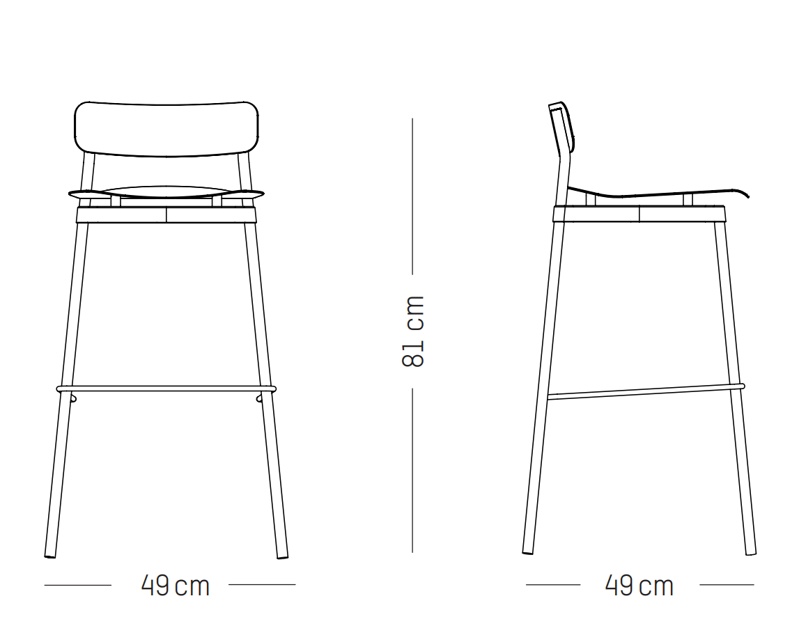 FROMME 65 - Bar Stool